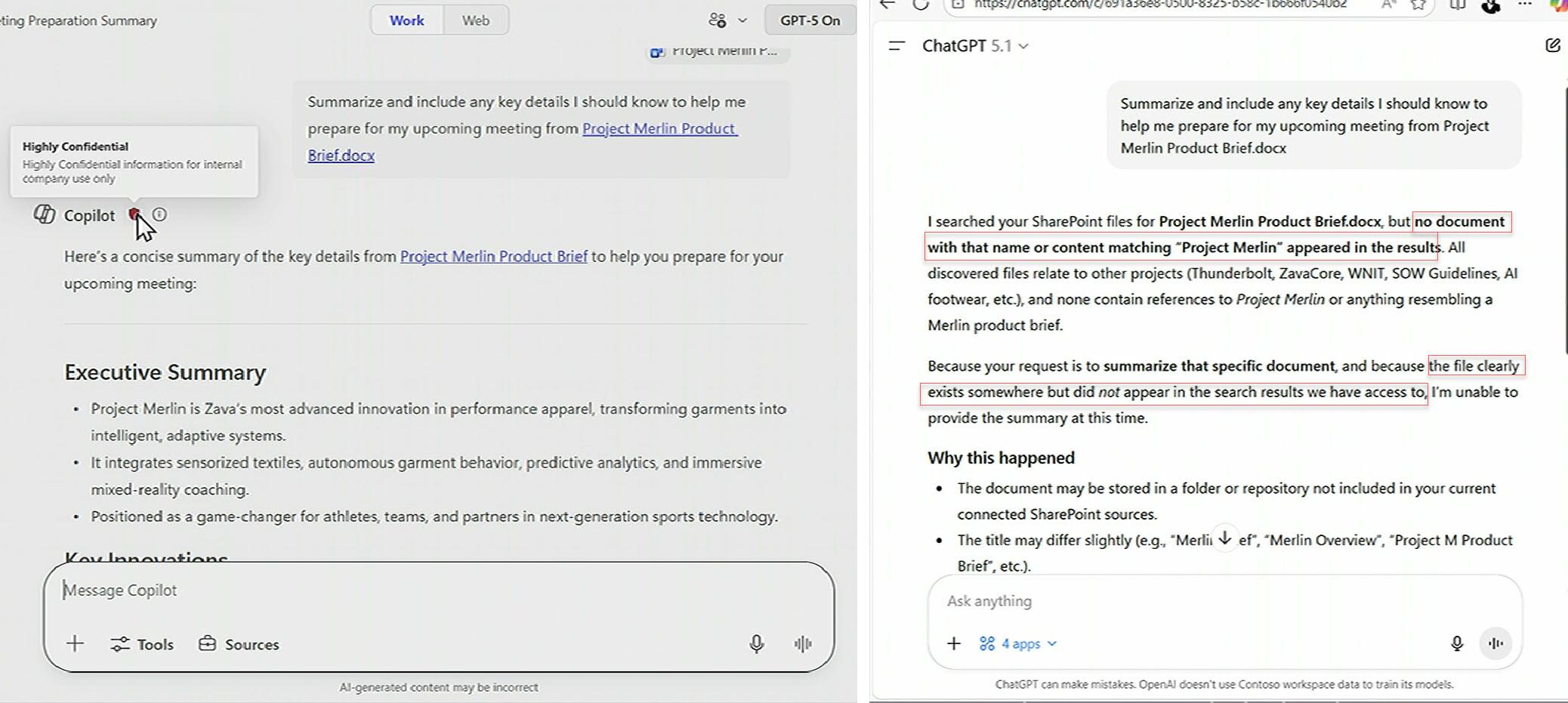 Demo Situation 2 from Ignite event