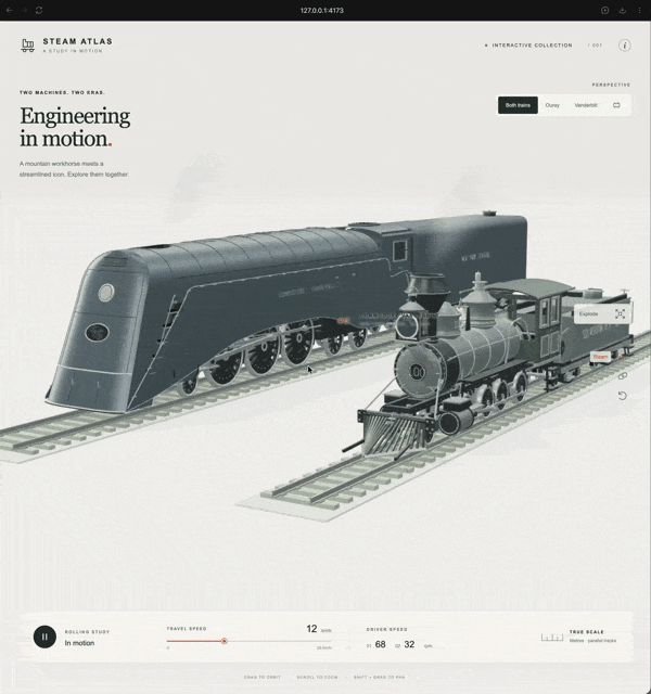 GPT-6 Astra: Real-Time 3D Trains, No Model Files