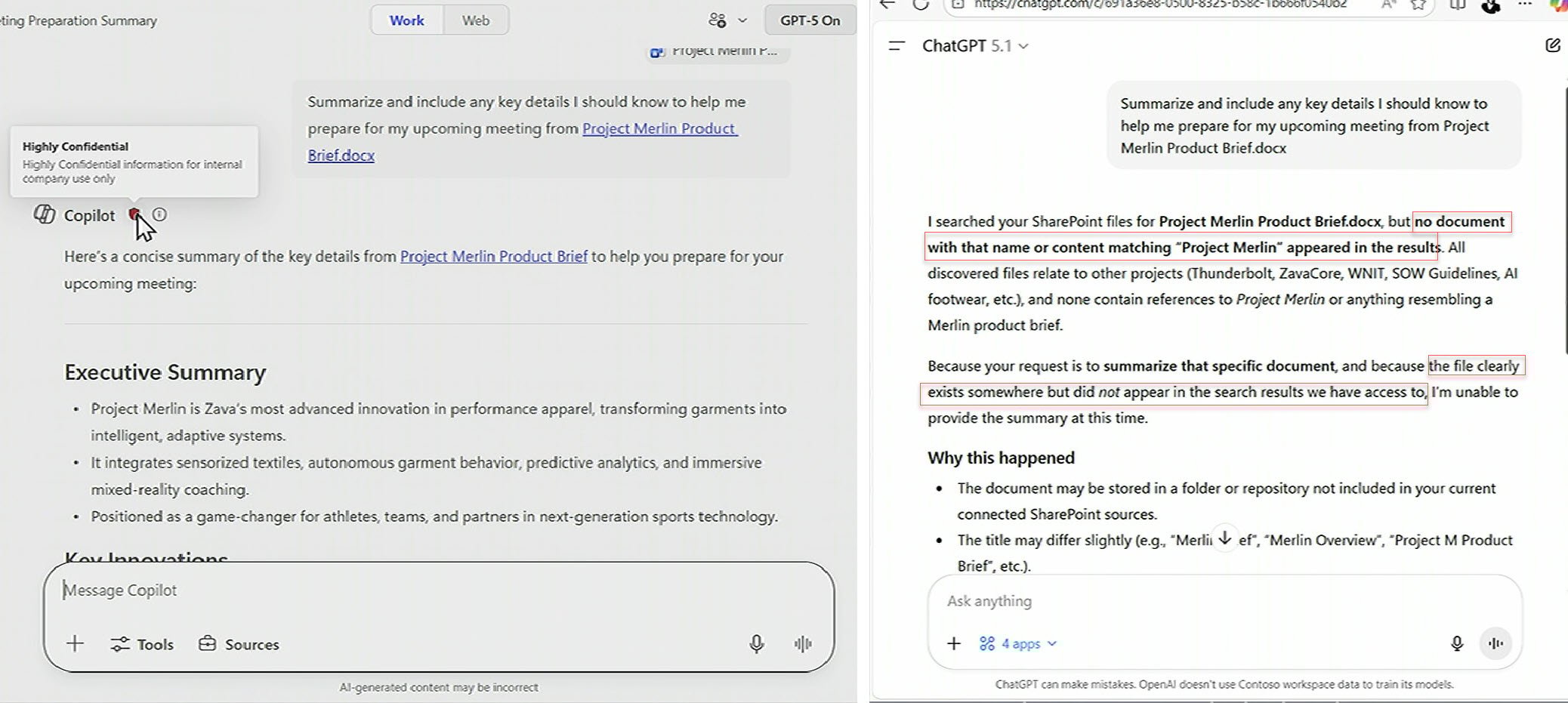 Demo Situation 2 from Ignite event