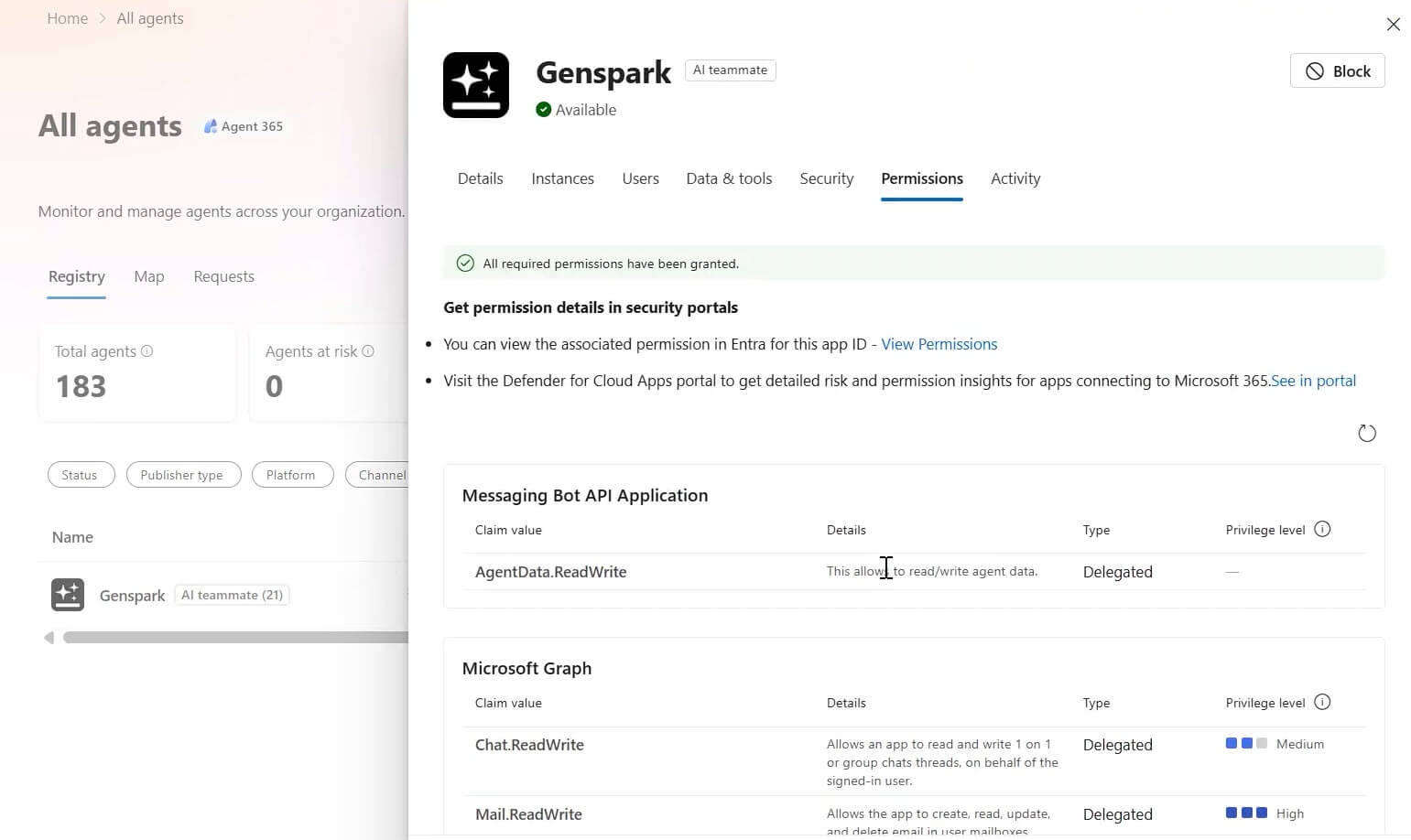 agent-365-sdk-genspark-admin-center-permissions