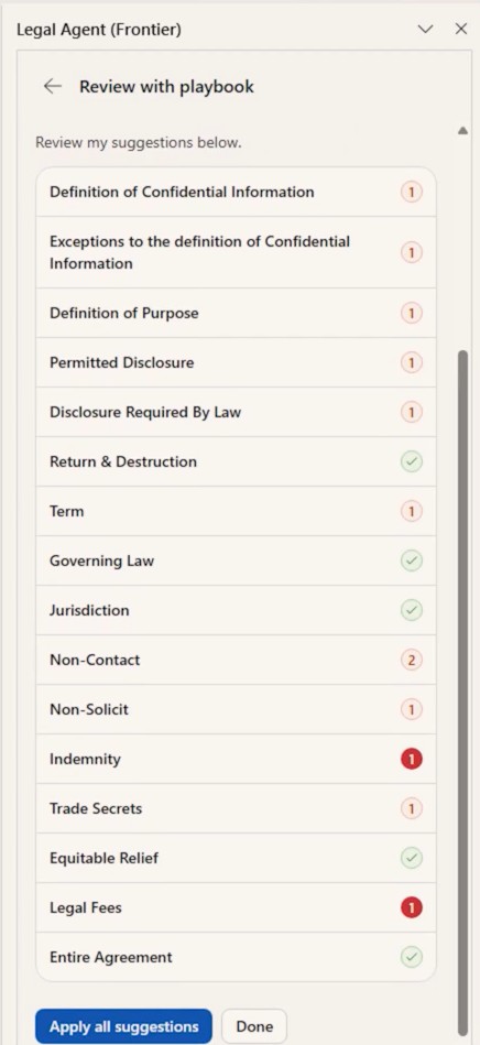 Describe Legal Agent