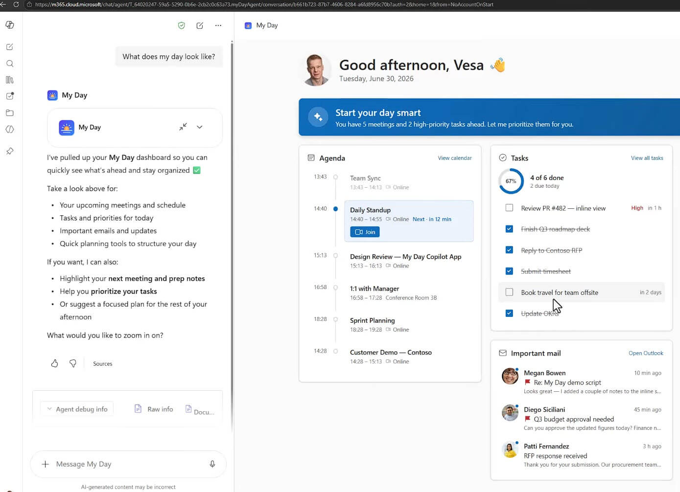Sharepoint Copilot Apps - Full-screen